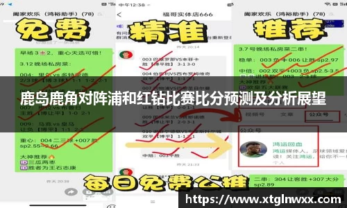 鹿岛鹿角对阵浦和红钻比赛比分预测及分析展望